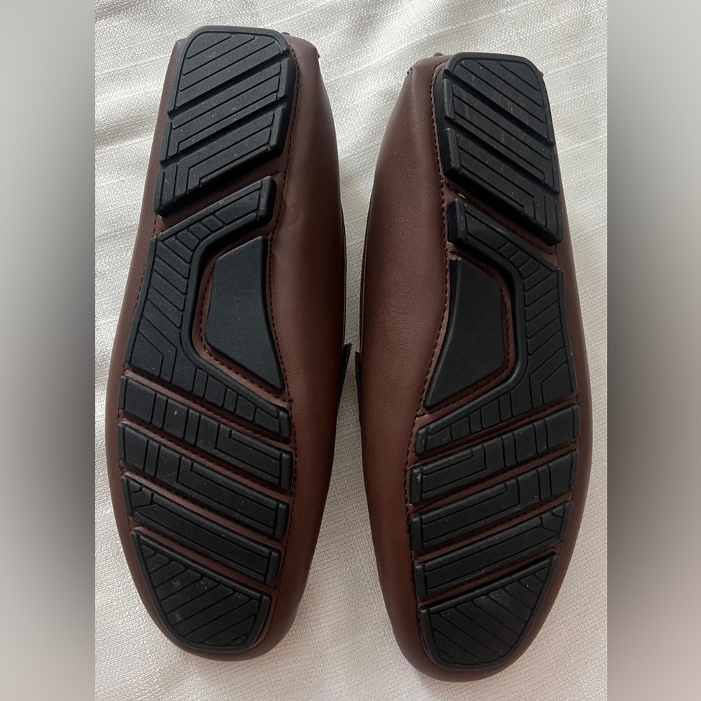 Madden Men's Brown Loafers Size 10 - Picture 9 of 9
